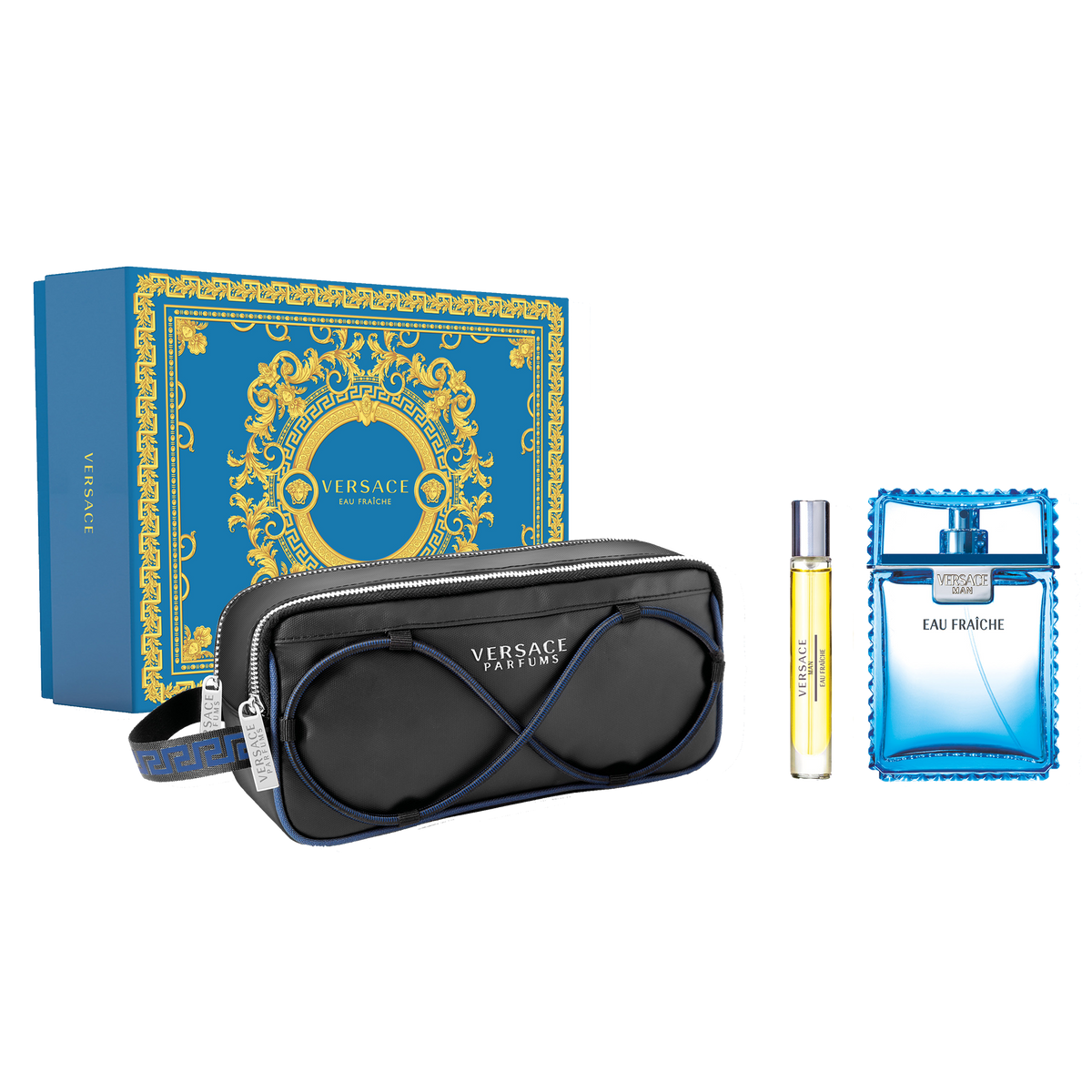 Versace EAU De Fraiche- 3pc