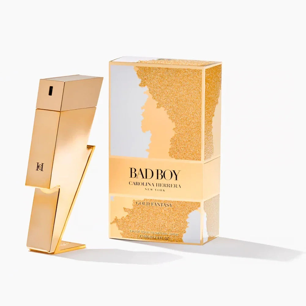 Bad Boy Carolina Herrara Gold Fantasy Edp