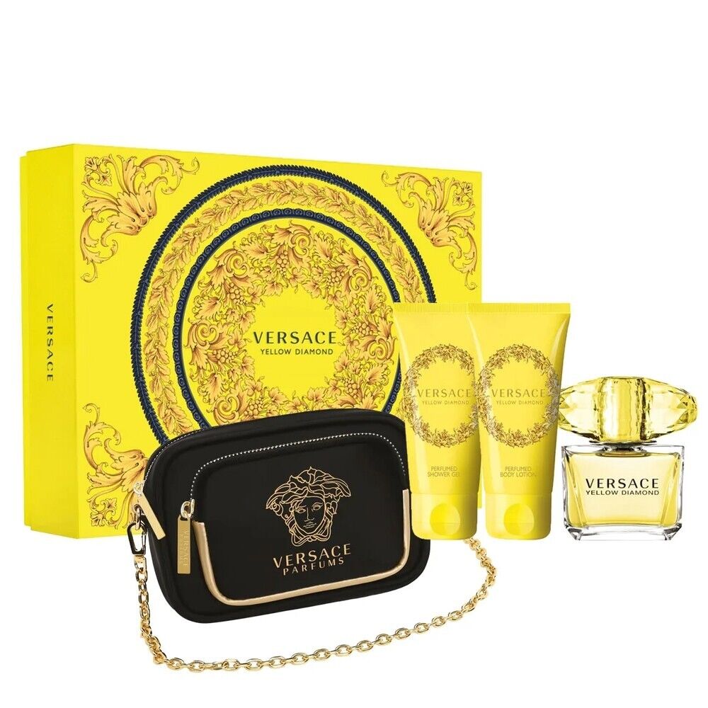 Versace Yellow Diamond 4 pc set